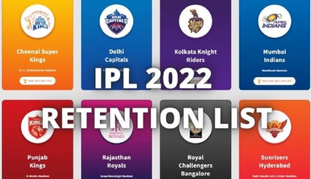 IPL 2022 retention