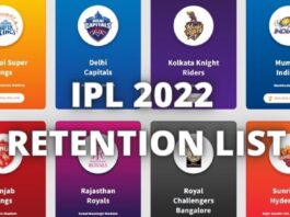 IPL 2022 retention