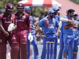 West Indies VS India