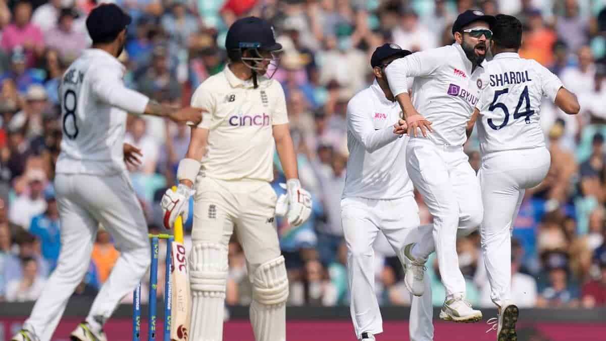 India VS England Test