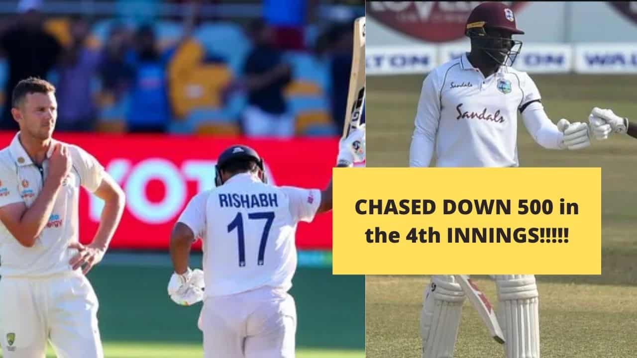 CHASED DOWN 500 in the 4th INNINGS!!!!!-min Highest Successful Run Chases