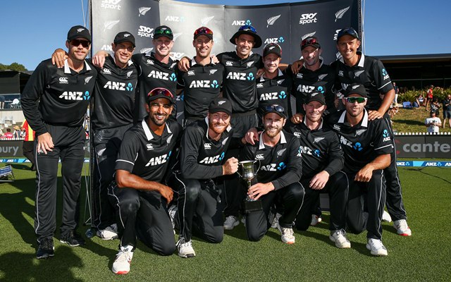 Indian Cricket team and New Zealand Team