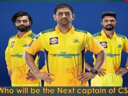 who will be the Next captain of csk