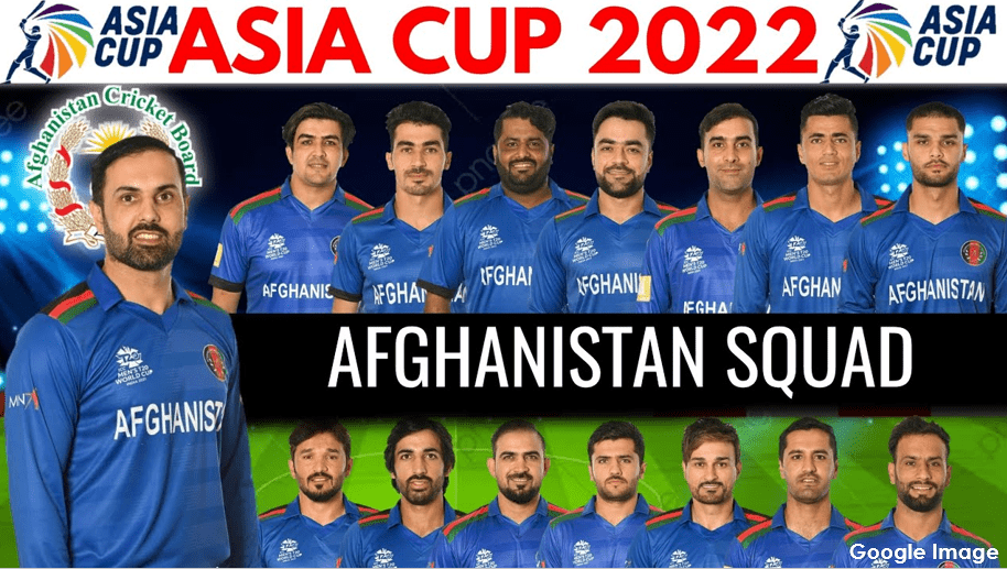 Afganistan Squads for Asia Cup 2022