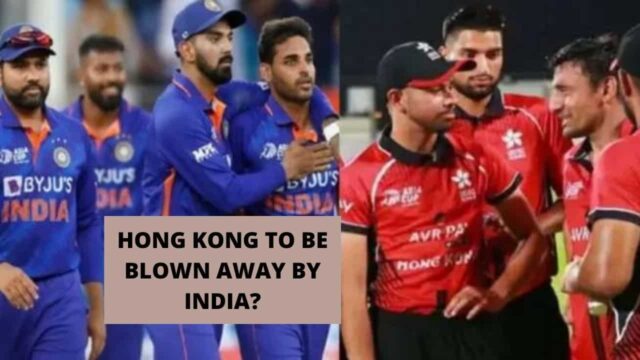 India VS Hong Kong