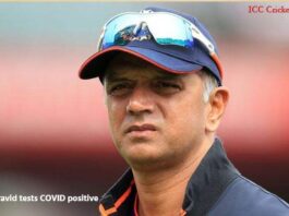 Rahul Dravid tests COVID positive