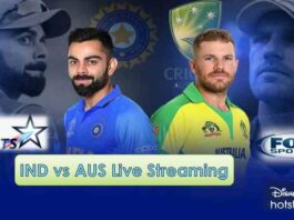 IND vs AUS Live Streaming