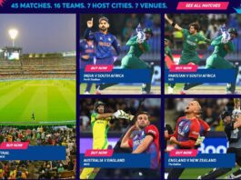 T20 World Cup 2022 Ticket Page