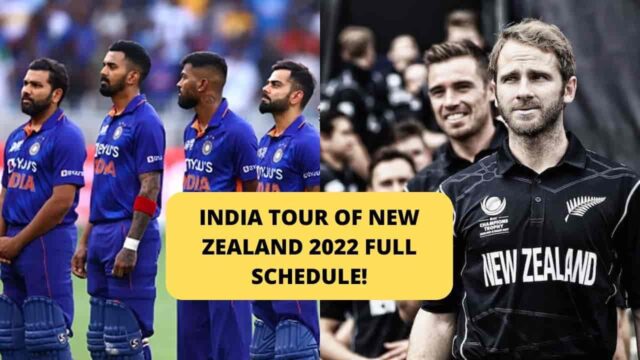 India VS NZ