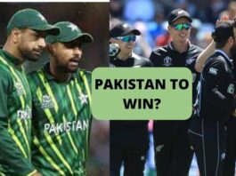 New Zealand VS Pakistan