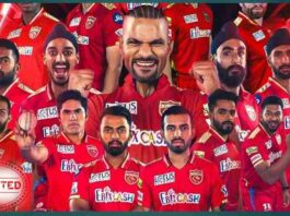 TATA IPL 2023 Punjab kings Squads