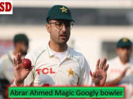 Abrar Ahmed Magic Googly bowler