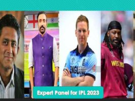 IPL 2023 Expert Panel