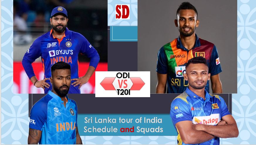 Sri Lanka tour of India Schedule and Squads