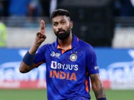 Hardik Pandya an Indian all-rounder