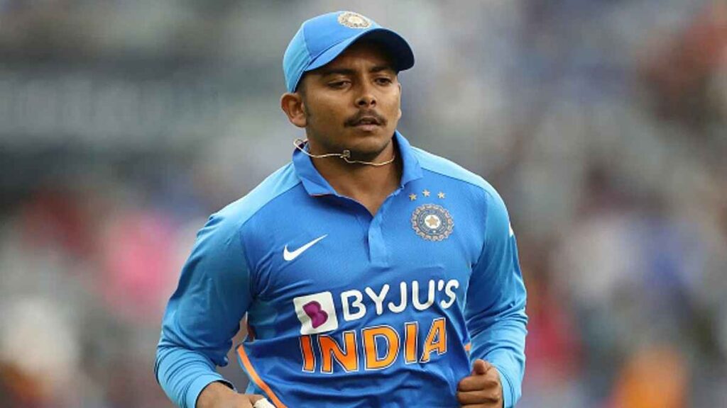 Prithvi Shaw