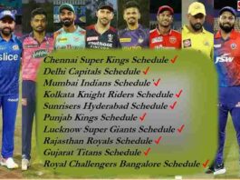 TATA IPL 2023 Schedule