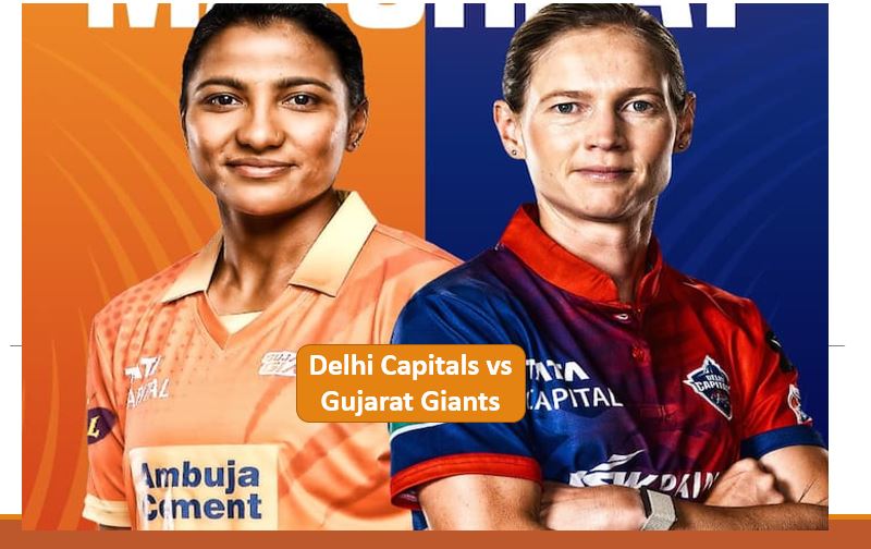 Delhi Capitals vs Gujarat Giants match 14