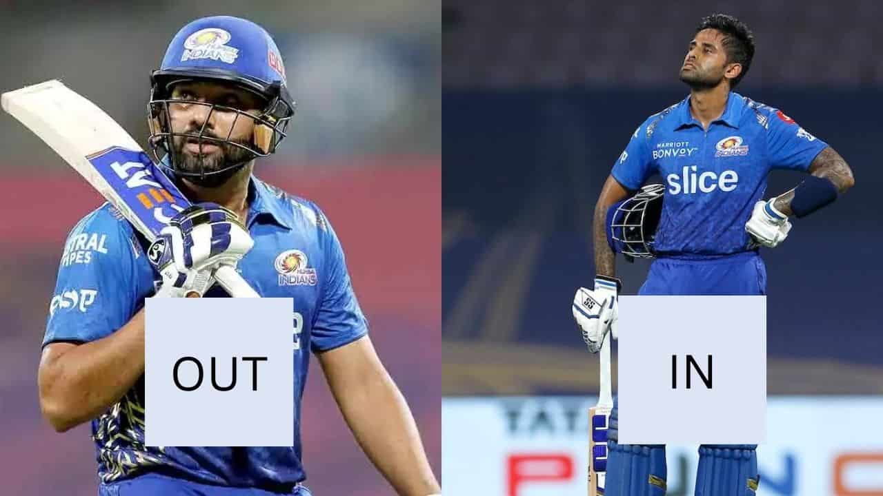 Rohit Sharma Replaced Rohit Sharma TATA IPL 2023