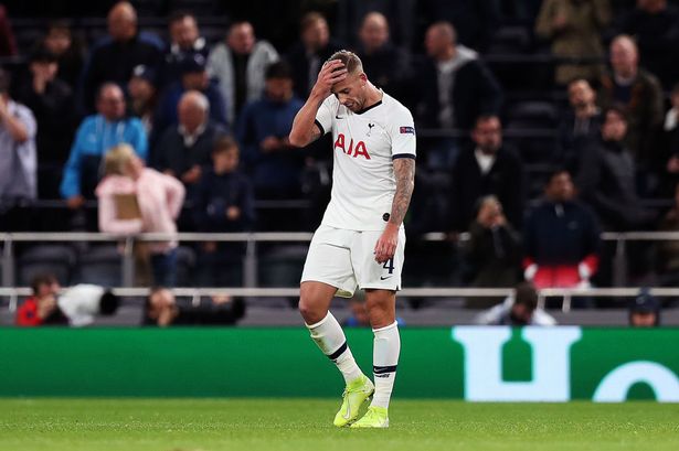 Tottenham Hotspurs Dejected 