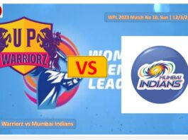 Up Warriorz vs Mumbai Indians