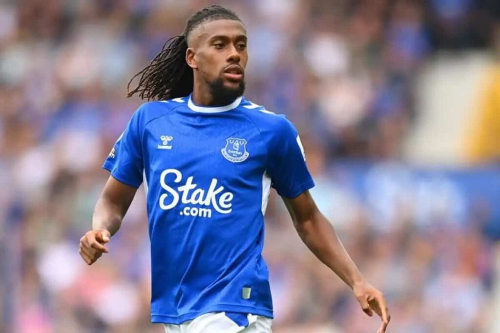 Alex Iwobi Everton VS Tottenham