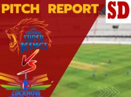 CSK vs LSG Pitch Report