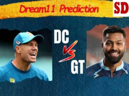 DC vs GT Dream11 Prediction