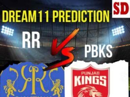 RR vs PBKS Dream11 Prediction