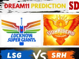 LSG vs SRH Dream11 Prediction