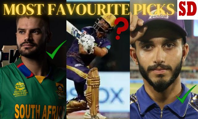 KKR vs SRH Most Favourite Picks