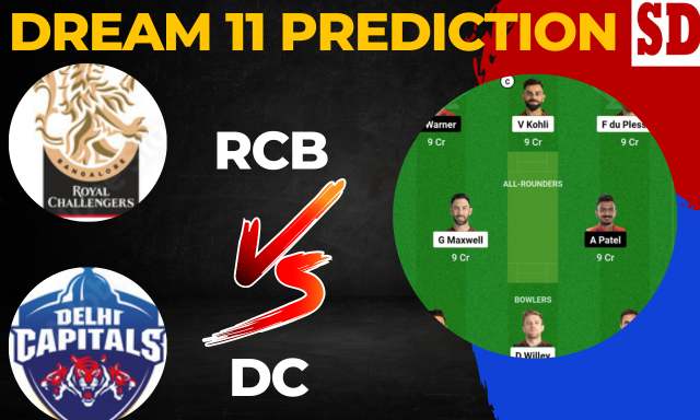 RCB vs DC Dream 11 Prediction