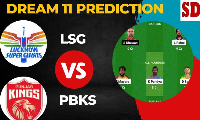 LSG vs PBKS Dream 11 Prediction