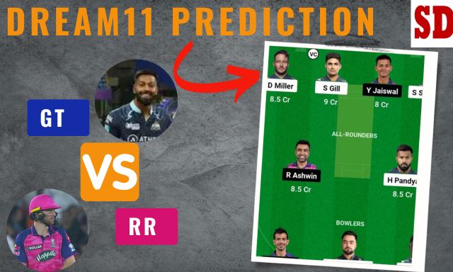 GT vs RR Dream11 Prediction