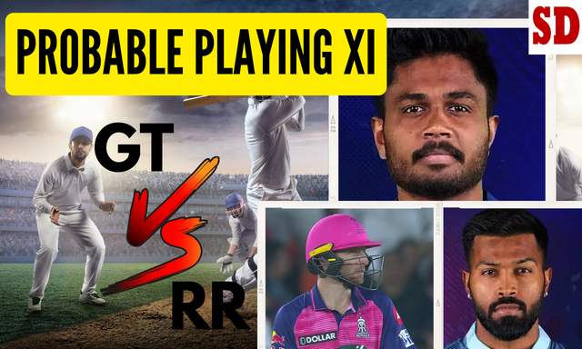 GT vs RR Probable Playing XI