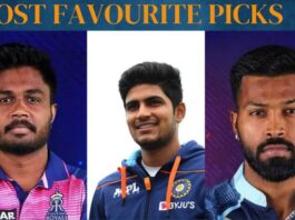 GT vs RR Most Favourite Picks