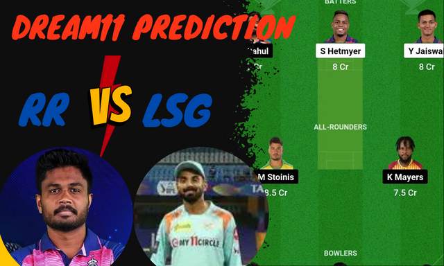 RR vs LSG Dream11 Prediction