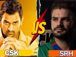 CSK vs SRH Match Prediction