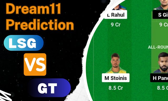 LSG vs GT Dream11 Prediction