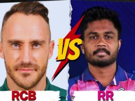 RCB vs RR Strongest Probable Playing XI