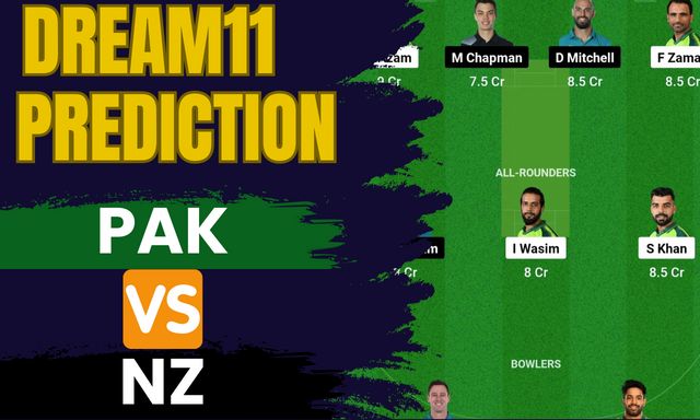 PAK vs NZ Dream11 Prediction