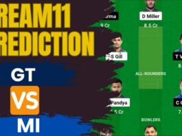 IPL 2023: GT vs MI Dream11 Prediction