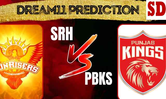 SRH vs PBKS Dream11 Prediction