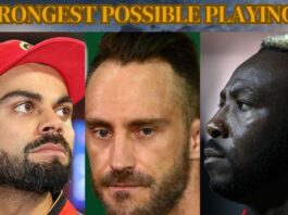 IPL 2023: RCB vs KKR Strongest Possible Playing 11