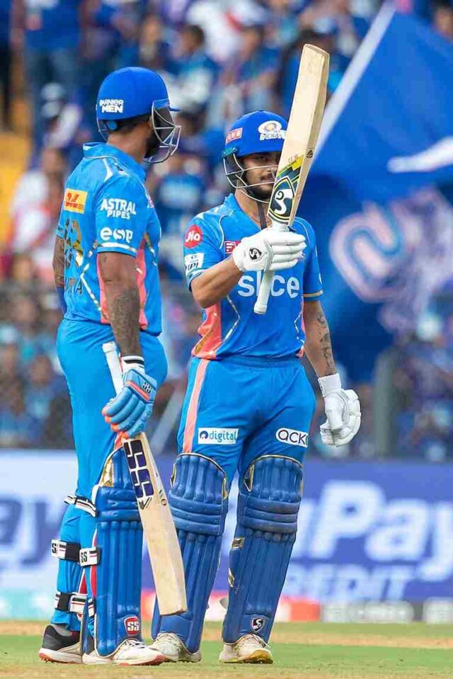 MI Won by 5 Wickets