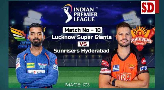 TATA IPL 2023 LSG vs SRH