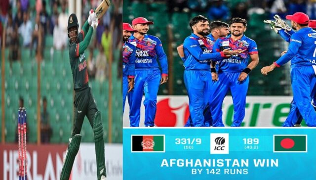 Bangladesh vs Afghanistan Scorecard