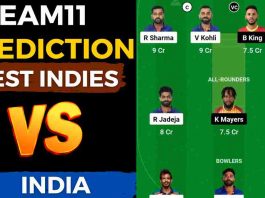 WI vs IND Dream11 Prediction Today Match, Kensington Oval Pitch Report | West Indies vs India Dream11 Team