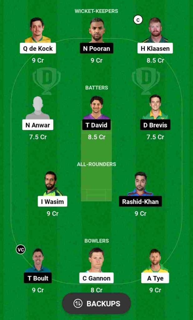 SEO vs MINY Dream11 Prediction | MLC Final 2023: Seattle Orcas vs MI New York Dream11 Team, Grand Prairie Stadium Pitch Report