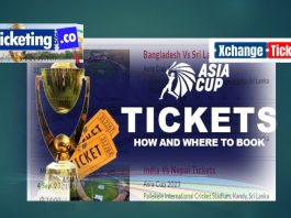 Asia Cup 2023-Online Ticket Booking